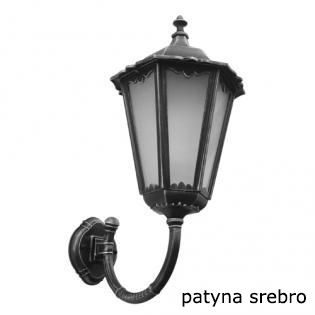 Außengarten-Fassadenlampe LED Retro Maxi K 3012/1/BD g E27 Su-Ma