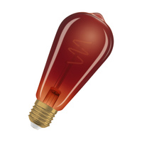 LED-Lampe ST64 Vintage E27 3W = 5W 45lm 1800K Warm 300° Rot Dimmbar Glühfaden Vintage 1906 Osram