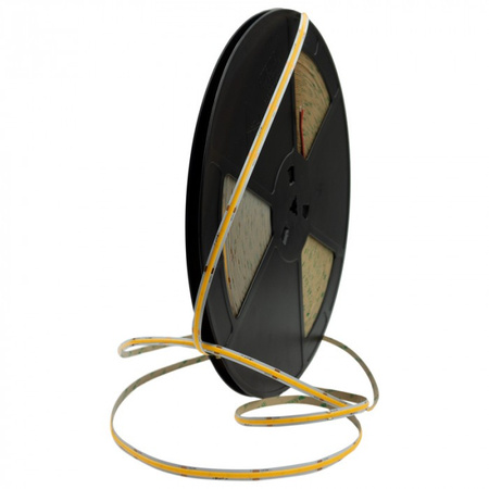 LED-Streifen COB 9W/m 990lm/m 480LED/m 24V 3000K Warm IP20 Rolle 50m Ecolight