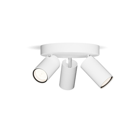 Reflektor-Deckenleuchte 3x GU10 IP44 Weiß Kosipo Philips