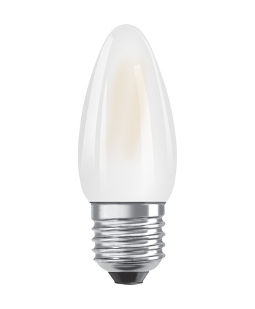 LED Leuchtmittel E27 B35 4,8W = 40W 470lm 2700K Warm 300° OSRAM SUPERSTAR Filament Dimmbar