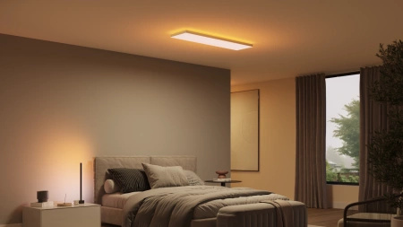 LED-Panel Deckenanbauleuchte 120x30 cm 67W 4800lm IP20 Weiß und Farbe Ambiance RGB + TW Weiß Smart SMART Zigbee Bluetooth Datura Philips HUE