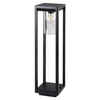 Außengartenlampe VIMO E27 IP44 80cm Mast Schwarz Kanlux