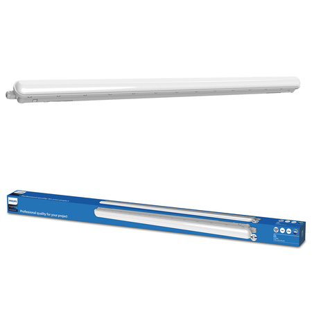 Flammenhemmende staubdichte LED-Leuchte 36W 4000K 120cm IP65 IK08 Projectline Einbau PHILIPS