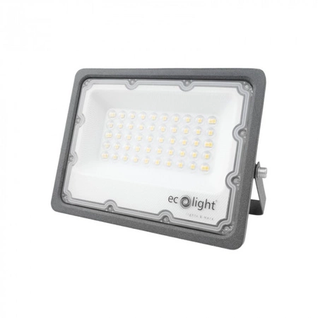 LED-Flutlicht Reflektor 50W 5000lm 4000K Neutral IP65 Premium Line Ecolight