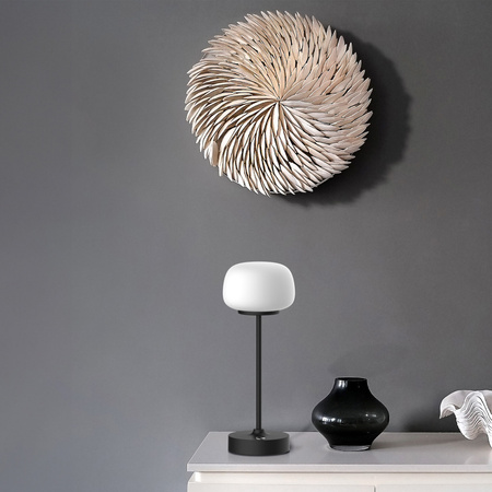 Dekorative LED-Schreibtischlampe 1.8W 150lm 2700K Warm Schwarz Rimini Sanico Goldlux