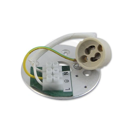 Bewegliche GU10-Leuchte für oberflächenmontierte Halogen-Spotröhren rund weiß 84 mm