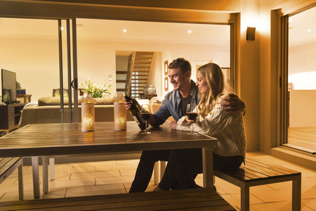 SMART LED Wandleuchte 9W RGB+W Dunkelgrau SMART+ WiFi CURVE LEDVANCE