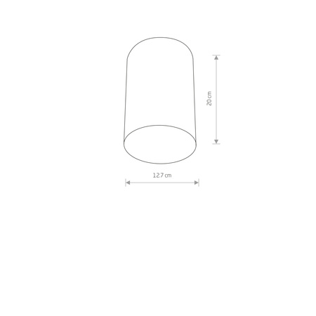 POINT PLEXI L 6528 Nowodvorski Weiß E27 Röhre Anbau-Deckenleuchte Modern