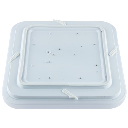 Plafond LED-Decken-Wandleuchte Quadratisch 24W 4000K 33cm IP44