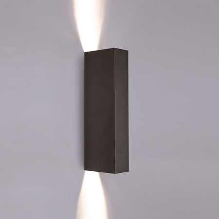 MALMO 9705 Nowodvorski Wandleuchte Schwarz 6xGU10 Rechteckige Wandleuchte Stahl Modern