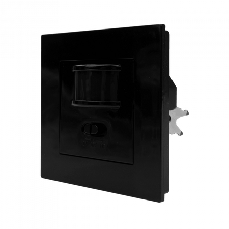 PIR-Bewegungs- und Dämmerungssensor bündig zur Box Schwarz 9m 160° CP Ecolight