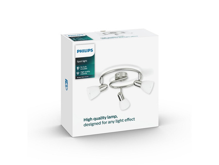 BURLAP Deckenleuchte 3x E14 Wandleuchte Reflektor fest PHILIPS