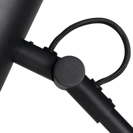 Wand- und Deckenleuchte AGZAR EL E14 Schwarz KANLUX