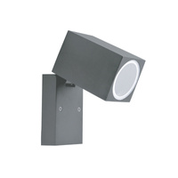 LED-Gartenleuchte QUAZAR 15 GU10 IP44 KOBI ALUMINIUM GRAU