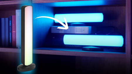 2x RGB LED Gaming-Schreibtischlampe + TW 28cm Lichtleiste Smart App SMART+ WiFi Moodlights OSRAM