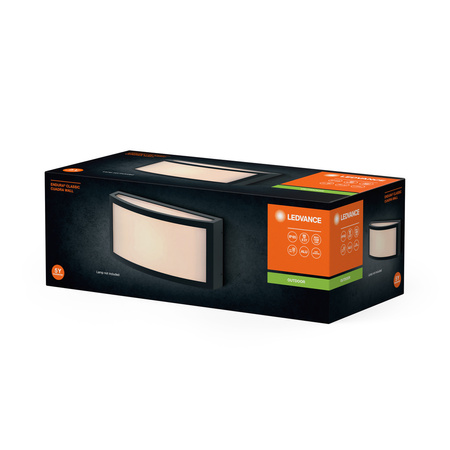 LED E27 IP65 IK05 Grau Endura Ledvance Gartenleuchte für draußen