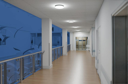 Plafond LED-Deckenleuchte 46010W 2660lm 3000K - 4000K CCT Oberfläche weiß 33cm Oberfläche Ledvance