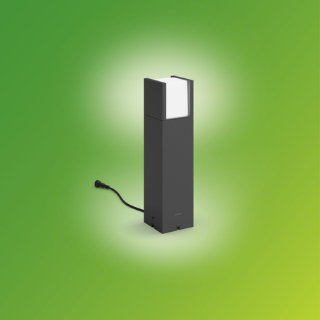 LED-Gartenleuchte für den Außenbereich ARBOR GardenLink 6W 2700K IP44 Mast 40cm Anthrazit PHILIPS