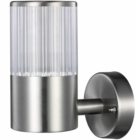 LED-Gartenwandleuchte 3,6W 6500K Kollum GOLDLUX (Polux) gerader Stahl