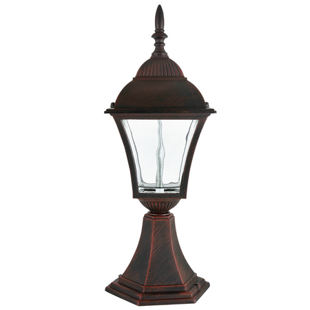 Gartenlampe LED Außenständer 6W 350lm 3000K Warm 120° Maroon IP43 Paris Sanico Goldlux