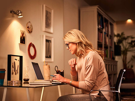 3x LED Lampen GU10 4,6W = 50W 355lm 2700K Warm 36° PHILIPS