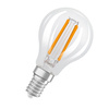 LED-Lampe E14 P45 4W = 40W 470lm 2700K Warm Filament OSRAM Star 3-STEP