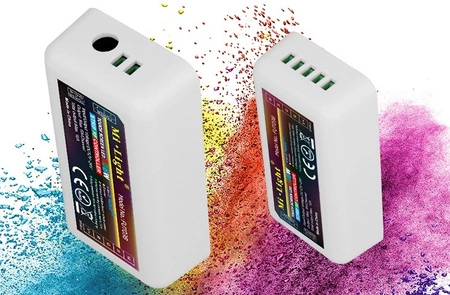 RGB+W 12/24V 10A Mi-Light Wi-Fi LED-Controller – FUT038