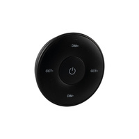 Fernbedienung für LED-Streifen REMOTE O 1 MONO/CCT-B 1-Zone Schwarz KANLUX