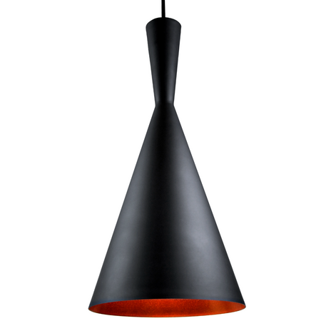 Kronleuchter Pendelleuchte IL MIO MODERN P-306C E27 Schwarz und Gold - GOLDLUX (Polux)