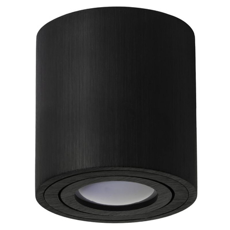 Aufbauleuchte OH36L KOBI ROUND MOVABLE GU10 SCHWARZ