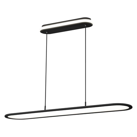 Decke Pendelleuchte Büro Panel LED 57W 2700lm 4000K Neutral Dimmbar Schwarz Büro Linie Ledvance