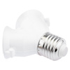 LED GUIDE CONNECTOR ADAPTER E27 auf 2xE27