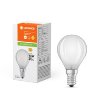 LED Lampen P45 E14 4W = 40W 470lm 2700K Warmweiß FILAMENT LEDVANCE