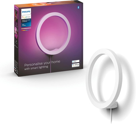 LED-Wandleuchte SANA Wandleuchte Weiß 20W 24V CCT RGB PHILIPS HUE Bluetooth Zigbee