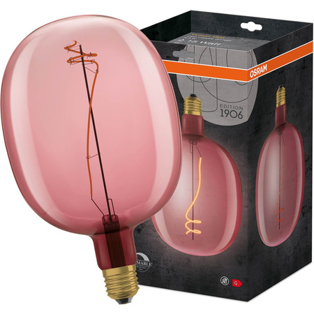 Dekorative Leuchtmittel E27 BALLON 4,5W = 15W 220lm 1600K Warm 320° Filament dimmbar OSRAM Vintage 1906