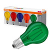 5PAK LED-Lampe E27 A60 2W 235lm 2700K Warm 300° Glühfaden OSRAM Star Mix Colours