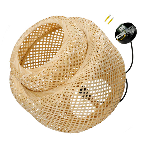 Bambus E27 Boho Bonn Kobi Dekorative Hängelampe