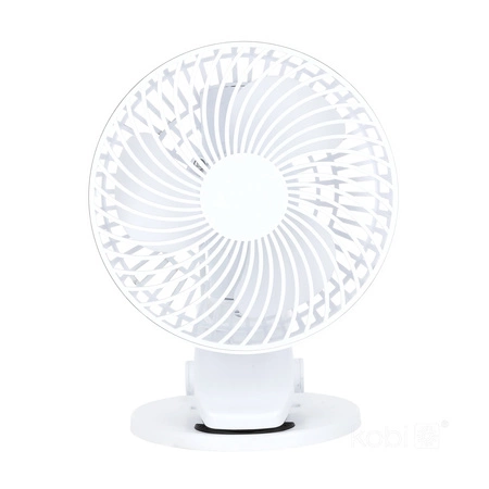Tischventilator Clip Tragbar Wiederaufladbar USB-C Weiß Viento Windstar Kobi