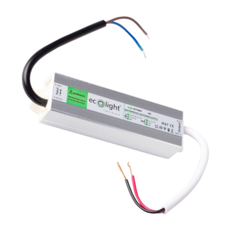 Hermetisches Spannungs-LED-Netzteil IP67 15W 12V Ecolight