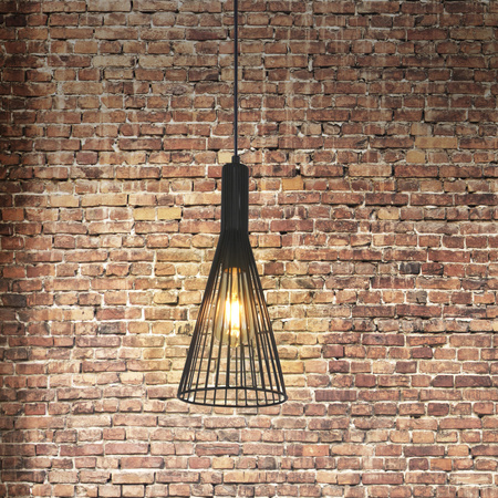 Sanico Goldlux E27 Schwarz Tiana Dekorative Hängeleuchte für Decken