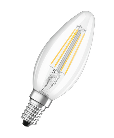 LED Lampen B35 E14 2.9W = 40W 470lm 2700K Warmweiß FILAMENT DIMMABLE LEDVANCE