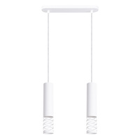 Hängelampe 2x GU10 Weiß LAMI Ocean Green SL.1687 Sollux