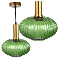 NORFOLK E27 Überhang-Deckenleuchte Grün GOLDLUX (Polux)