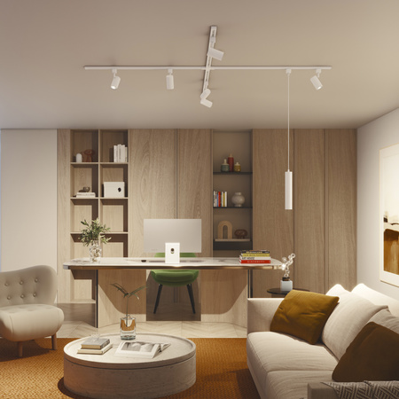 LED GU10 Einphasig Weiß EasyLink Paxie Philips Pendelschienenleuchte