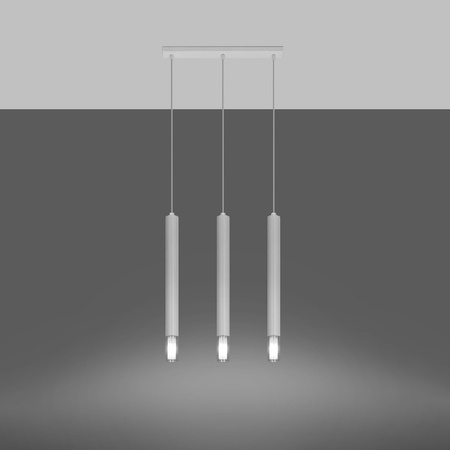 LED-Hängeleuchte WEZYR 3xG9Weiß SOLLUX