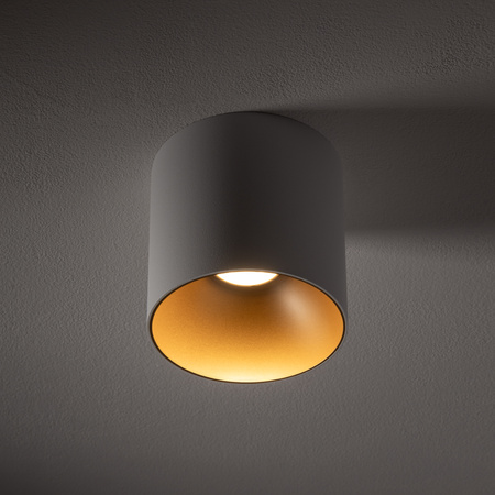 POINT TONE 8221 Nowodvorski Deckenleuchte Weiß und Gold GU10 Spot Tube Aufbaumontage Modern