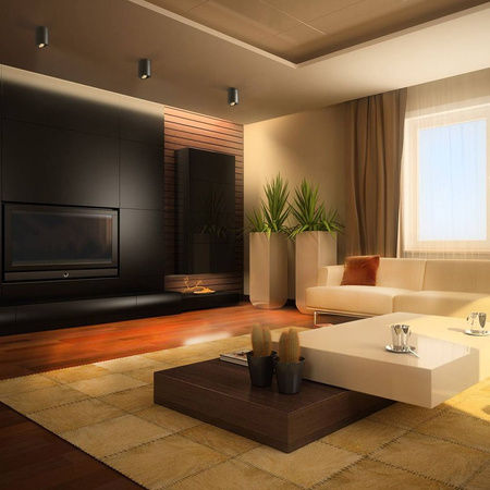 SPOT Anbauleuchte 1x GU10 Beweglich Schwarz STANLEY Videx