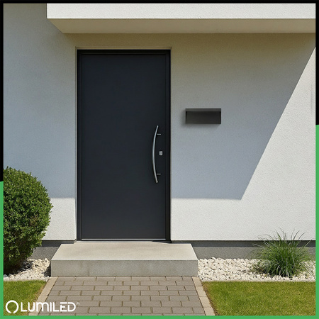 Wandleuchte Außen, Garten-Wandleuchte IP54 6W PIVAR LUMILED