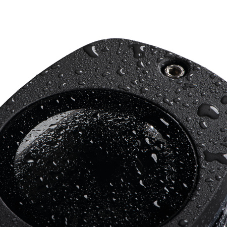 Außenwandleuchte GU10 IP54 Aufputz Schwarz ZEVI Kanlux